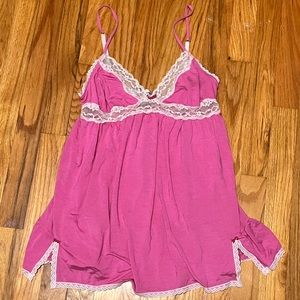 Y2k Victorias Secret Lace Slip Top